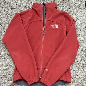 North Face Cropped Zip Up